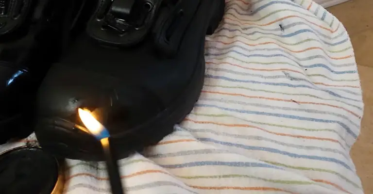 How to Polish Shoes With a Lighter