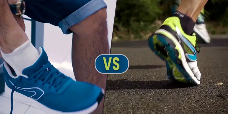 Walking Shoes vs Running Shoes FI