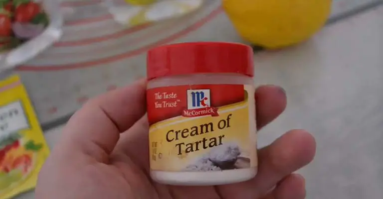 Using a Cream of Tartar Solution