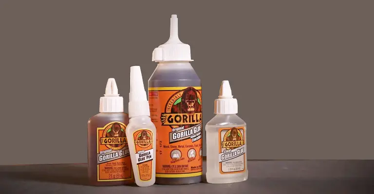 Gorilla Original Gorilla Glue, Waterproof Polyurethane Glue, 4-ounce Bottle, Brown