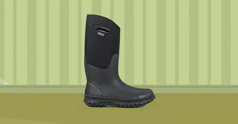 Bogs Women's Classic High Handle Waterproof Insulated Rain Boots