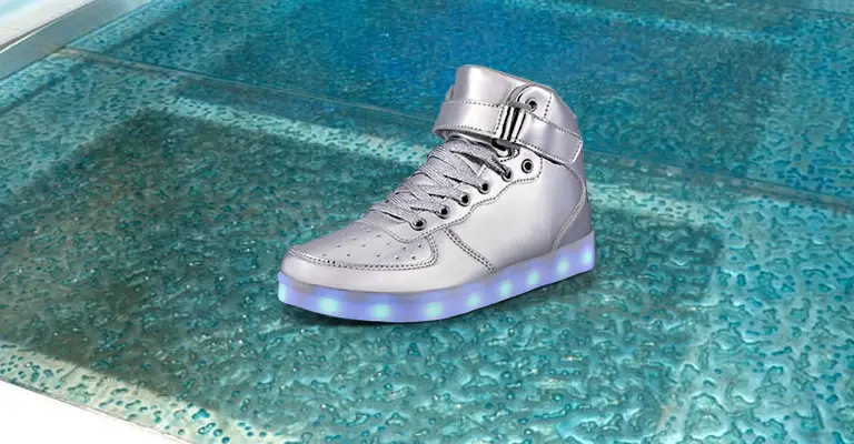 WONZOM LED Shoes USB Flashing Sneakers for Kids/ Toddler